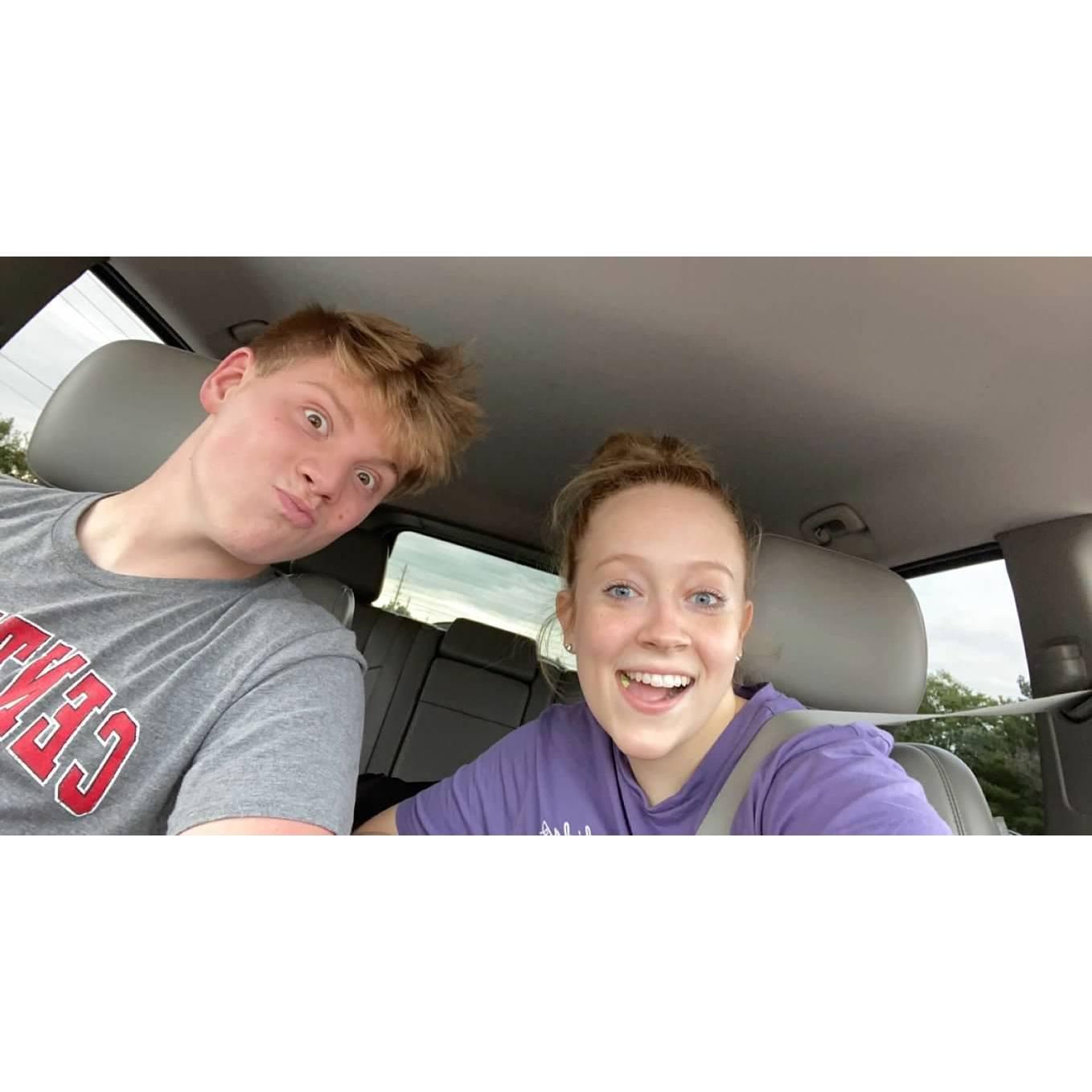 Car ride to the burg