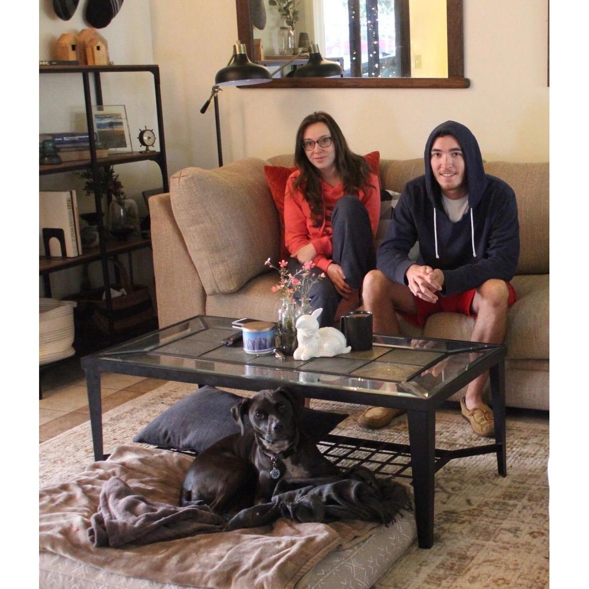Our awkward Christmas card photo...
