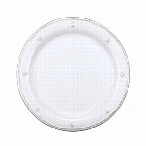 B&T Round Dessert Plate, White