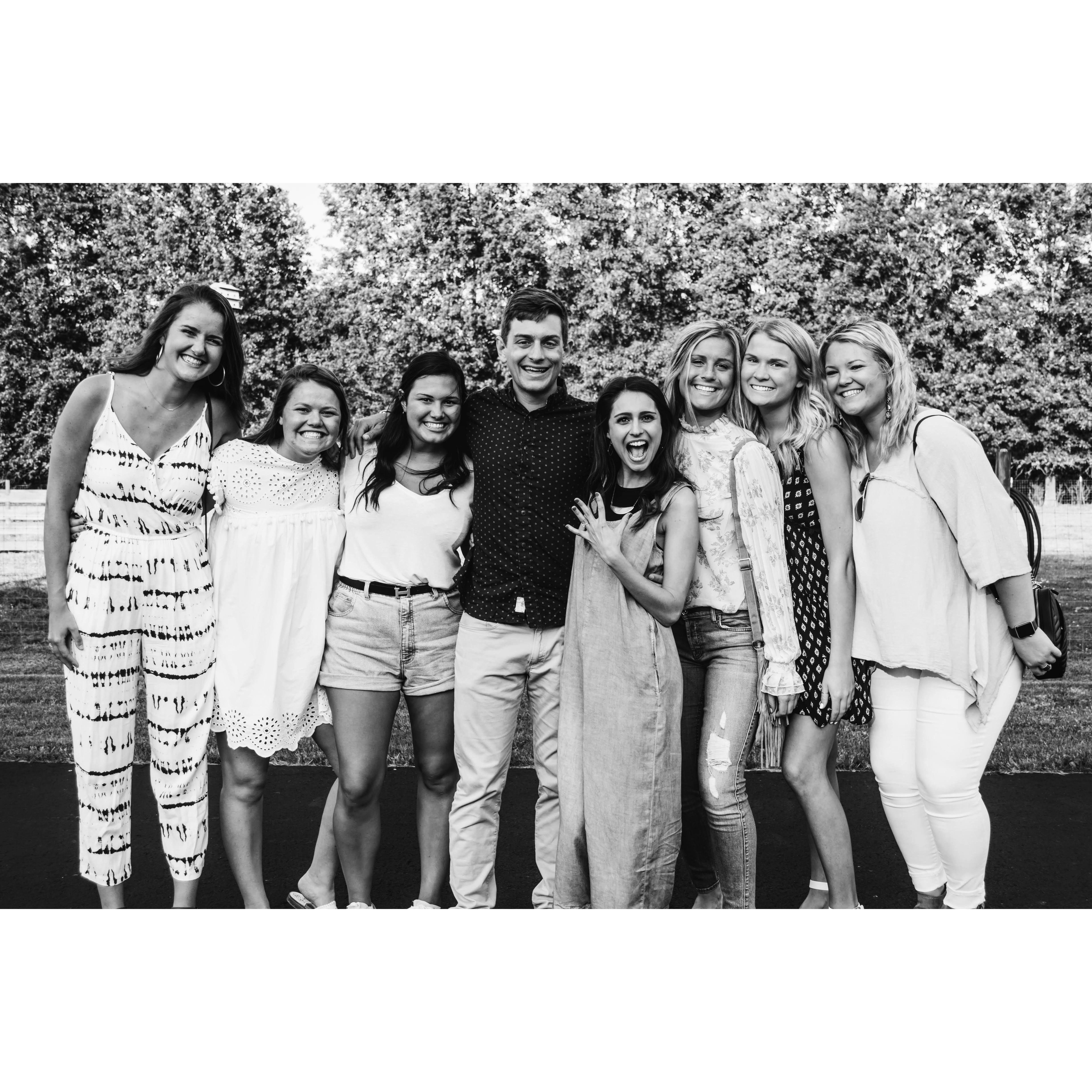 We love our Young Life friends who celebrated with us!