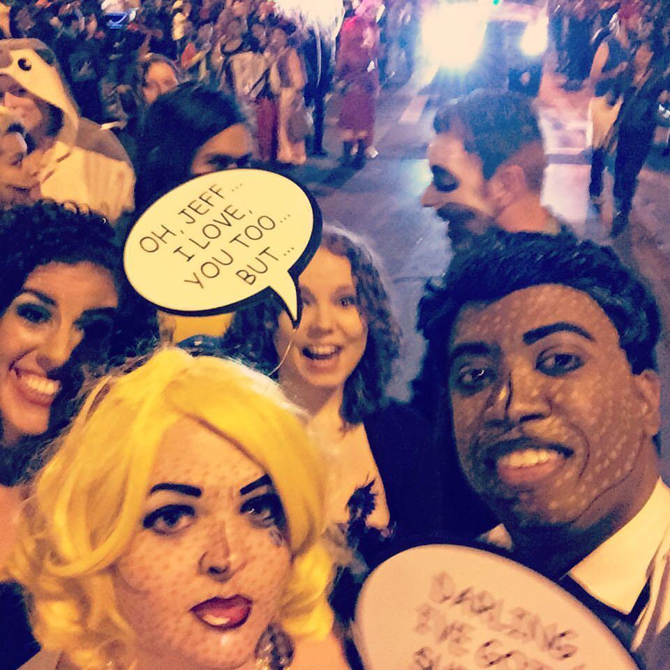 Pop at costume, Halloween 2015.