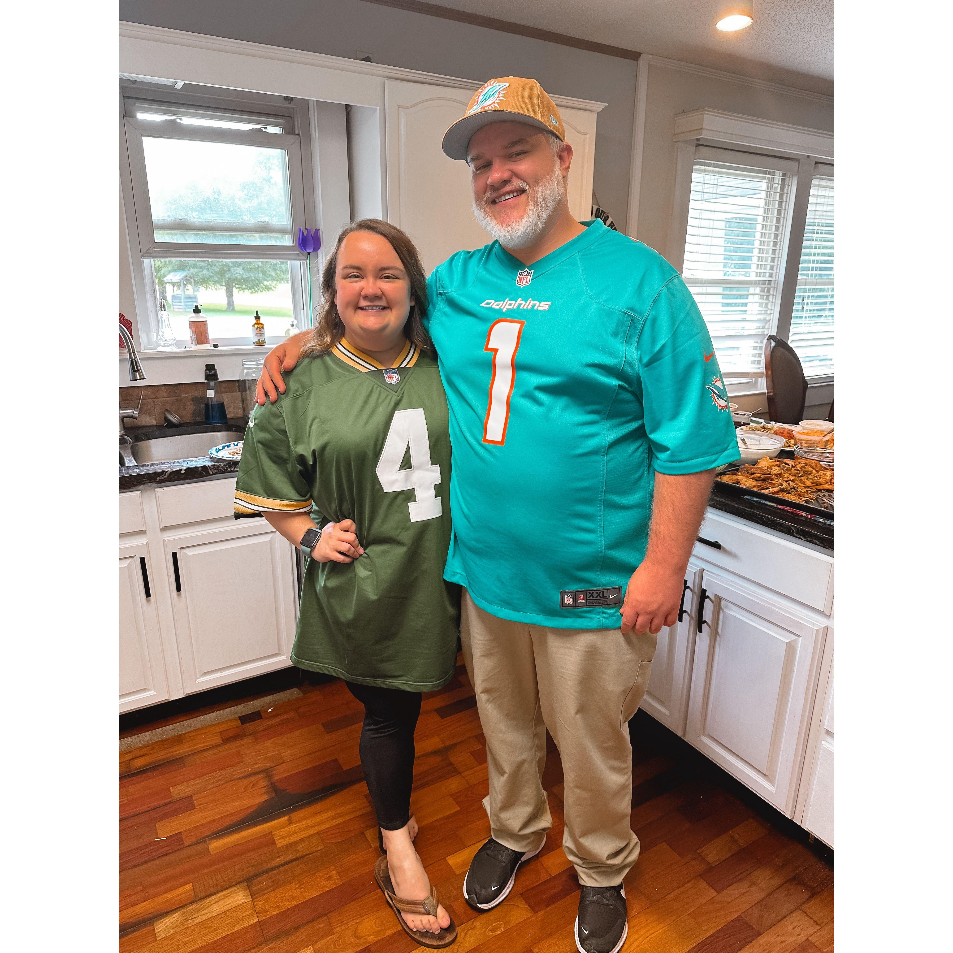 First football season together.