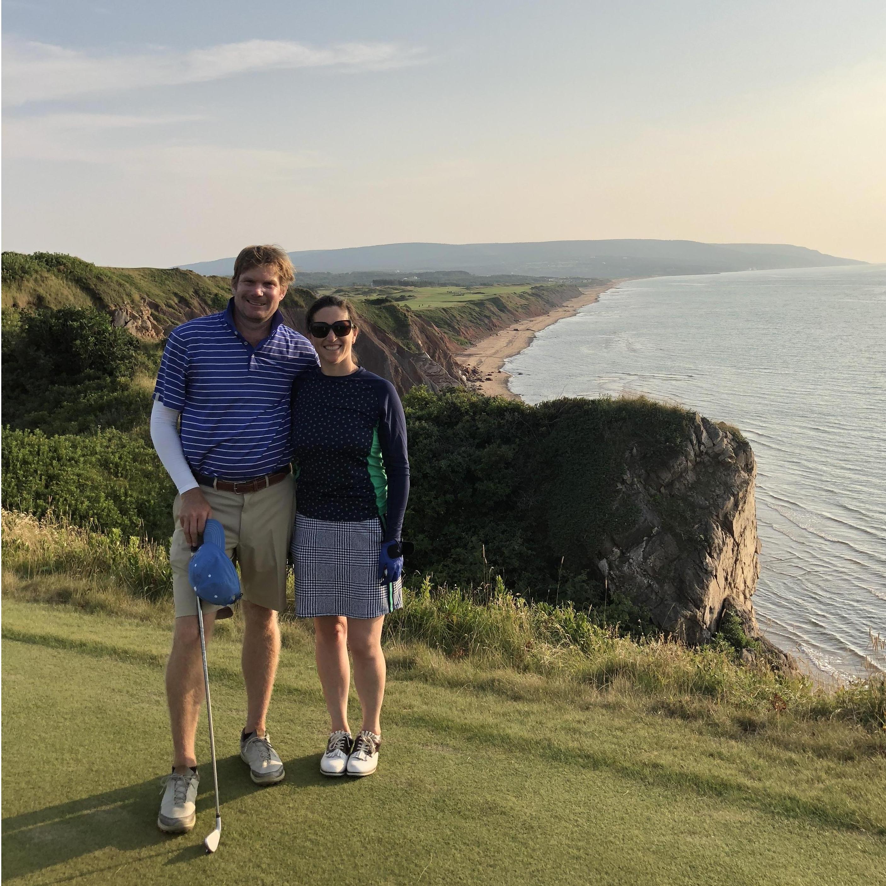 Chasing birdies and daylight at Cabot Cliffs.
Cape Breton, Nova Scotia.