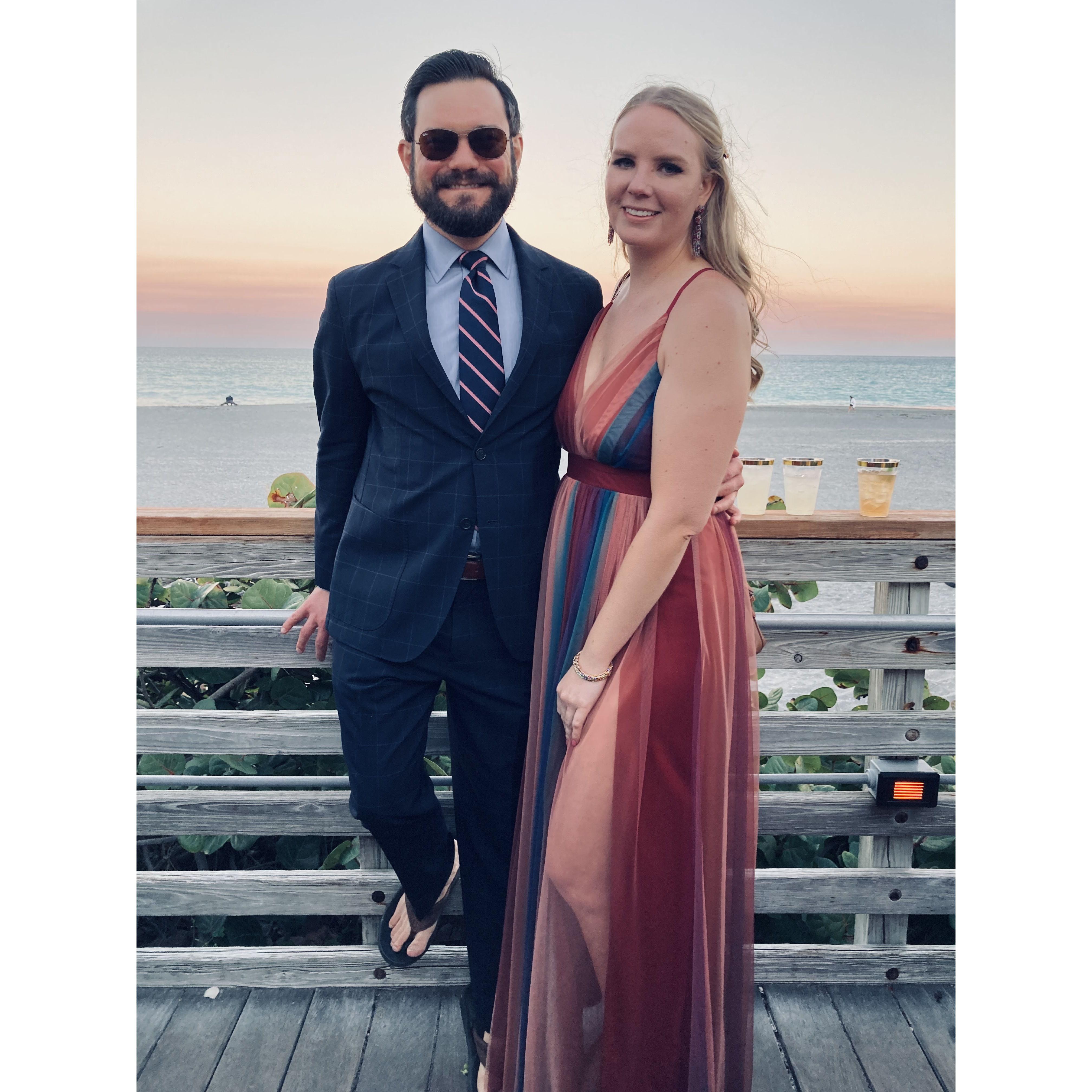 A beautiful Florida beach wedding for our friends Elizabeth and Josh, 2022