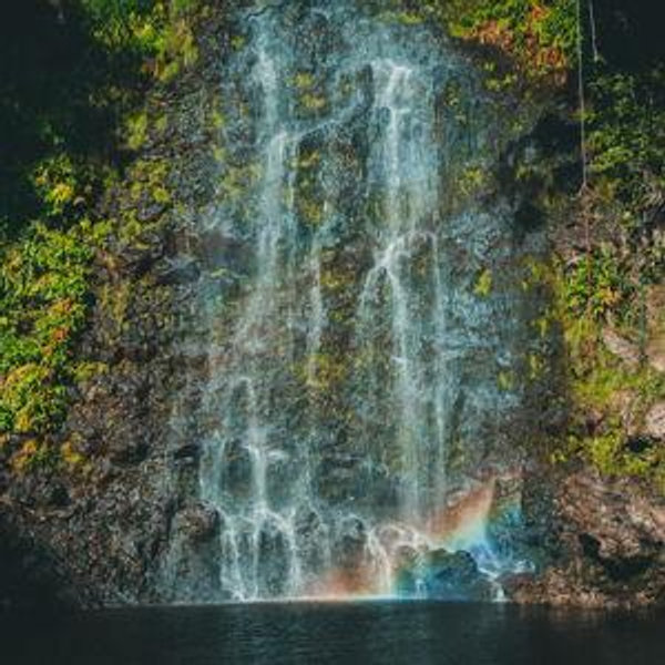 Waterfall Expedition on Honeymoon