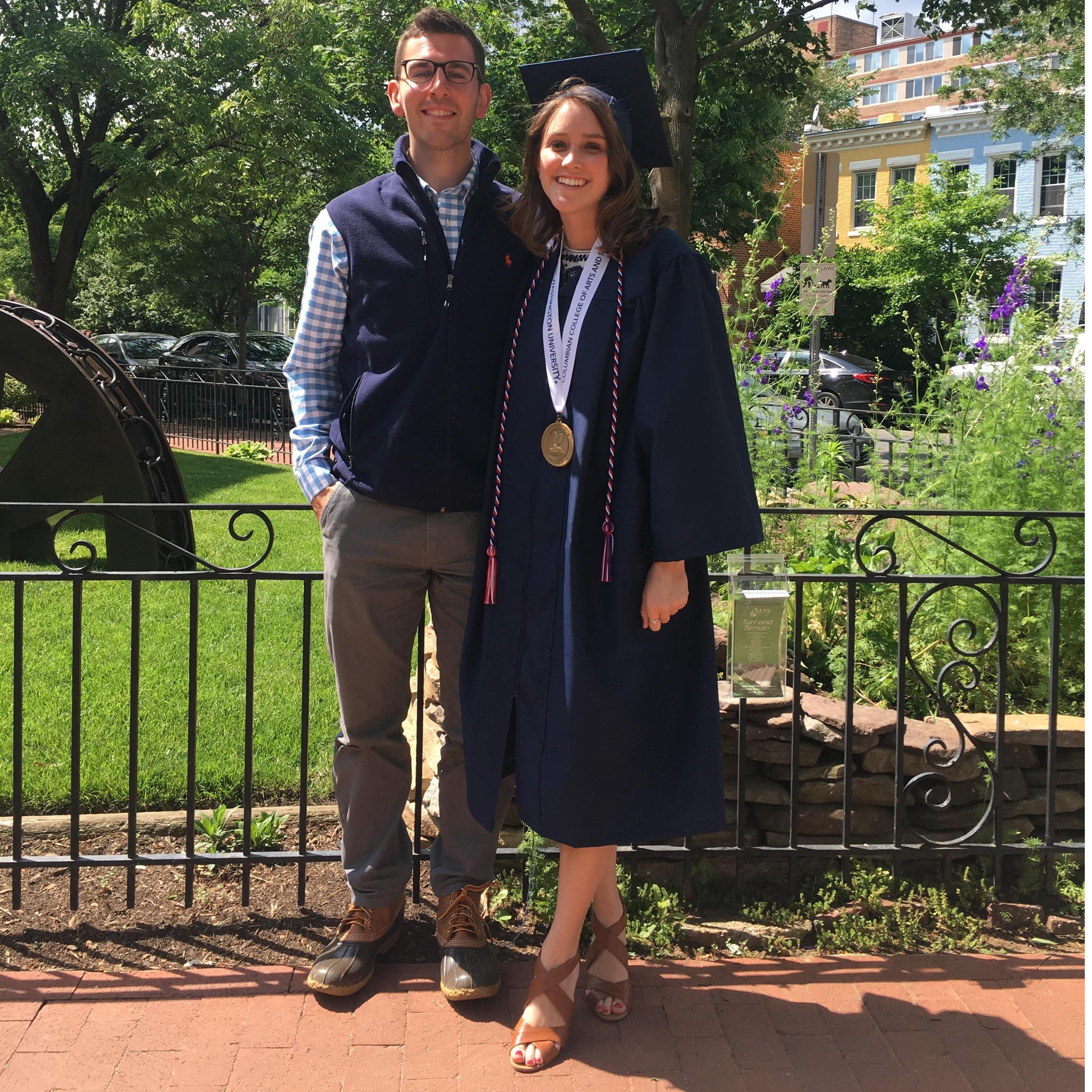 Amanda's Graduation from George Washington University