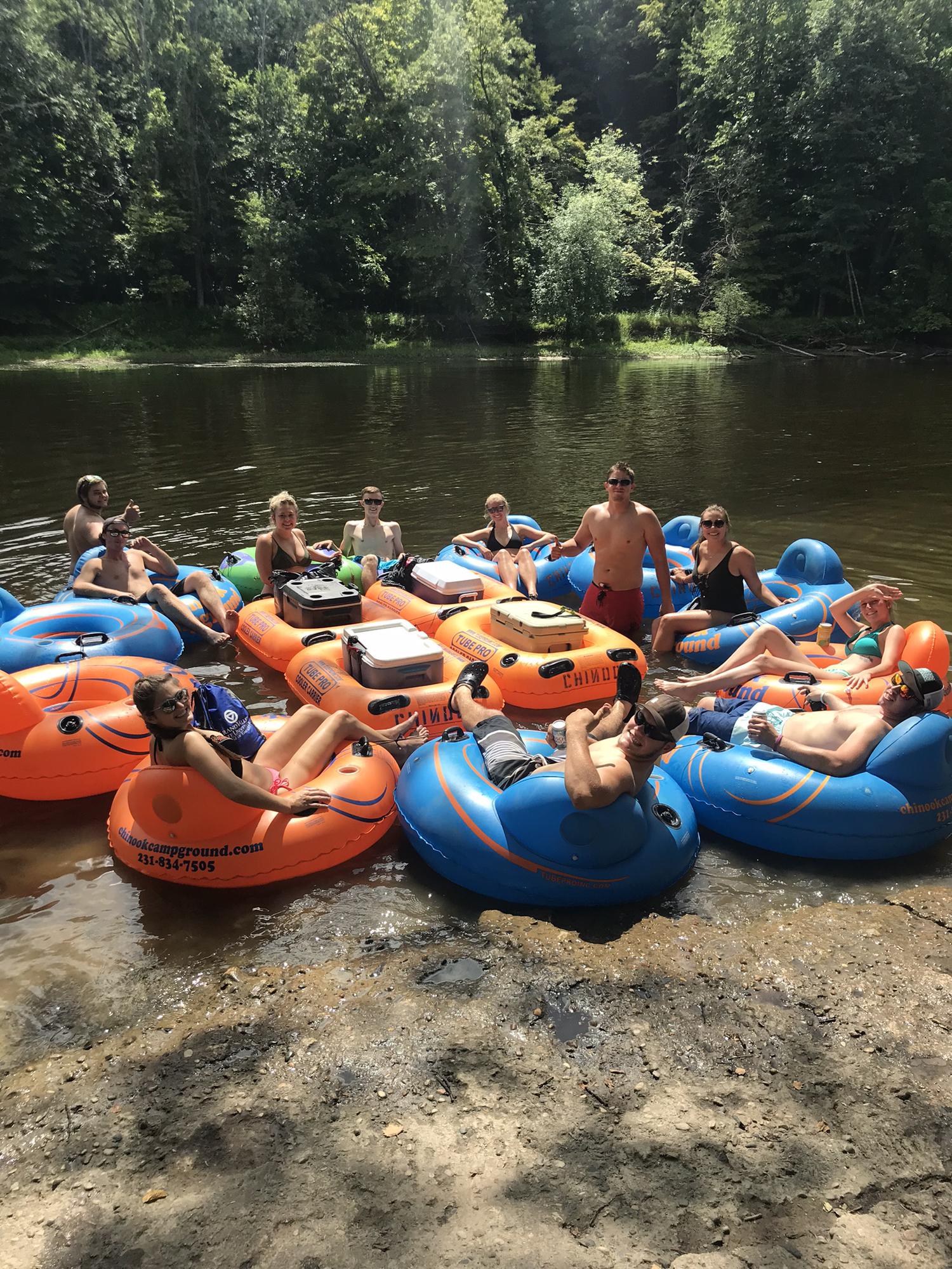 Annual tubing trip w/ friends