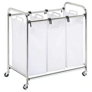 Honey-Can-Do Hamper Triple Heavy Duty