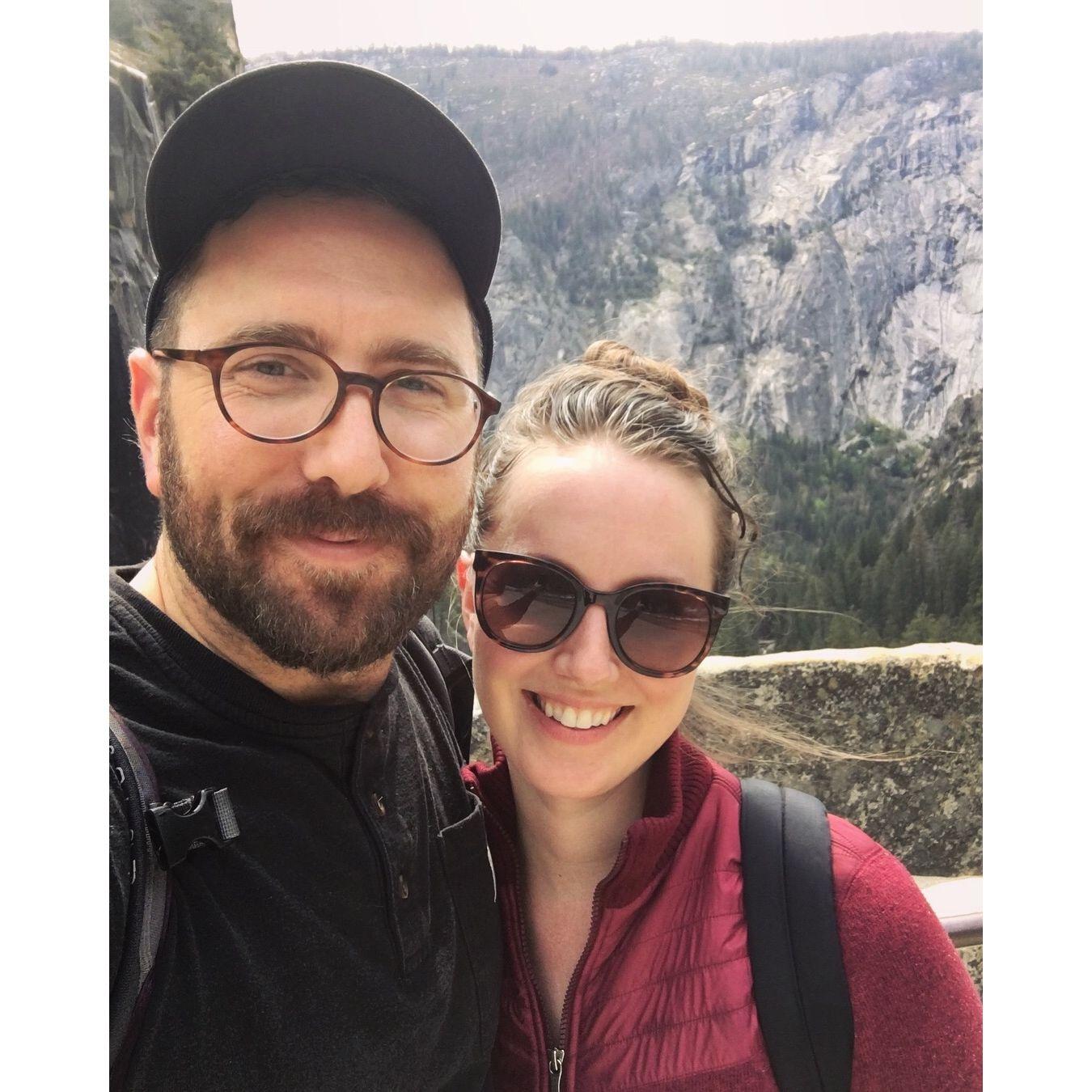 First road trip, in Yosemite National Park