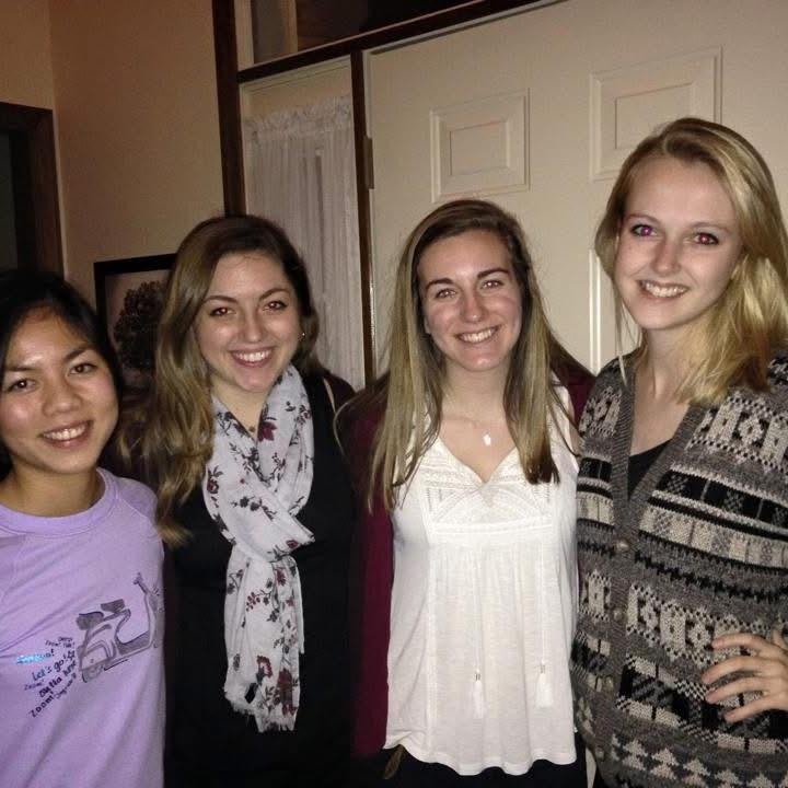 High School Crew! Brook (Bridesmaid) and Eliza (Maid of Honor)