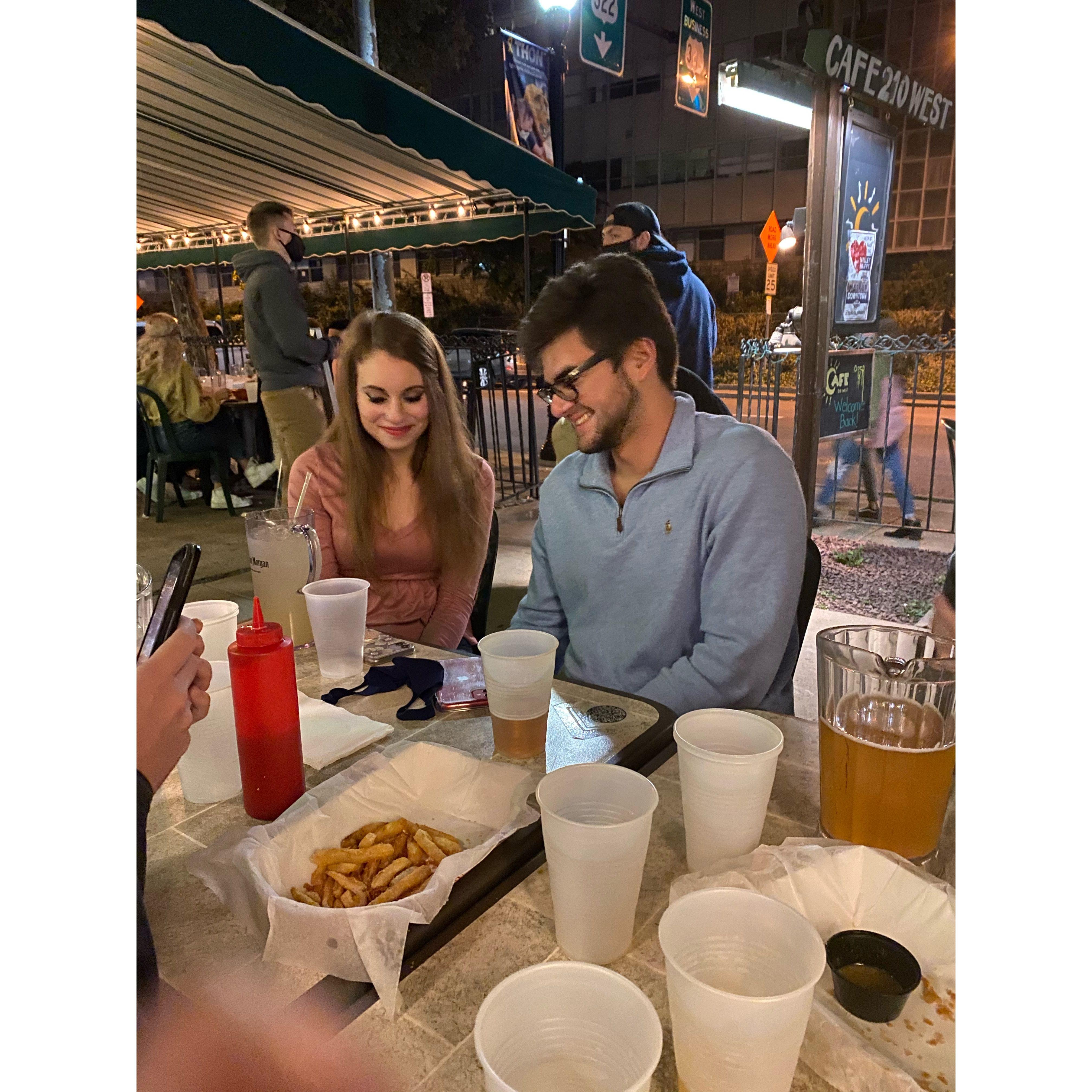 Our first picture together!