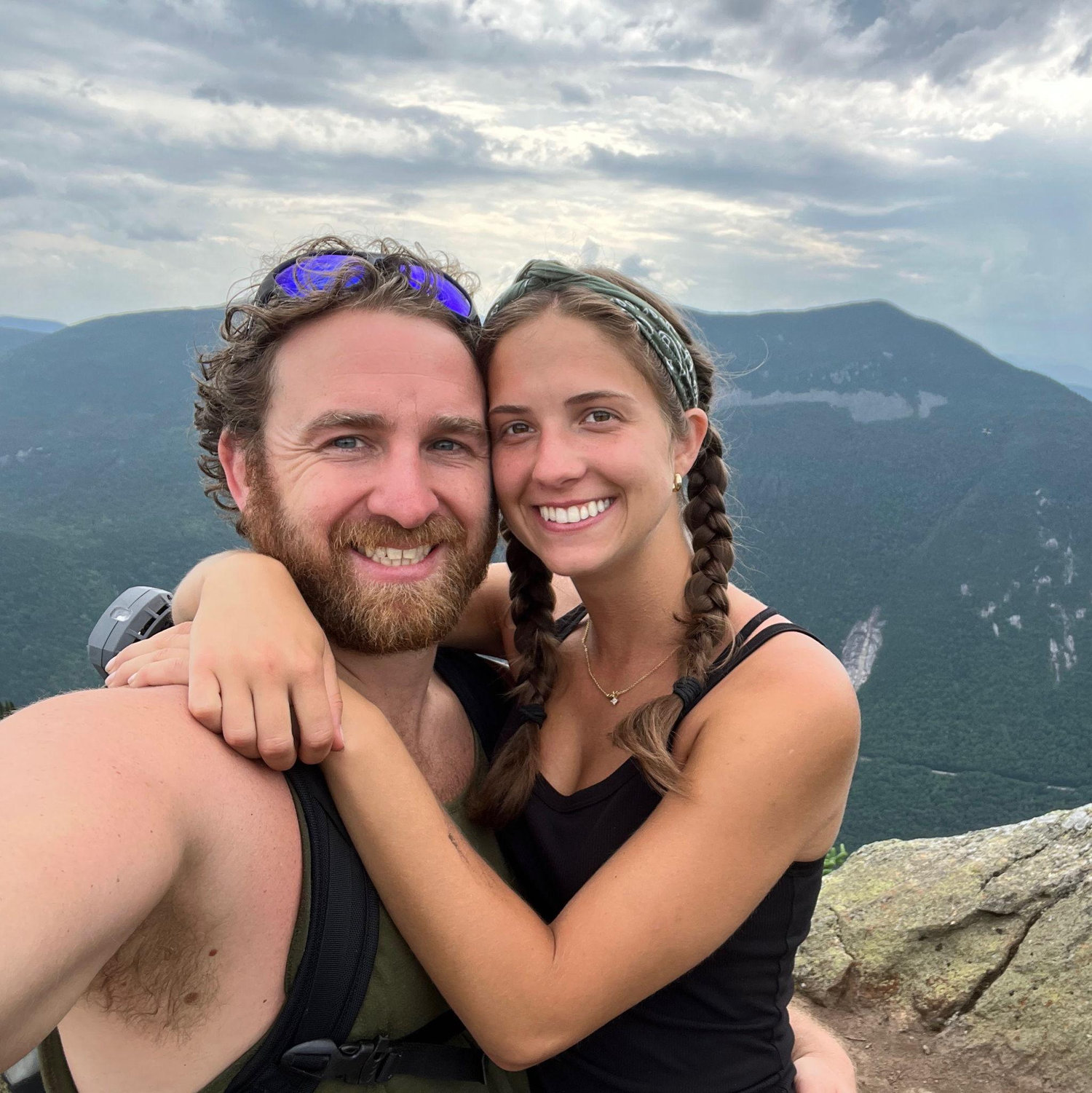One of the first hikes we've done together