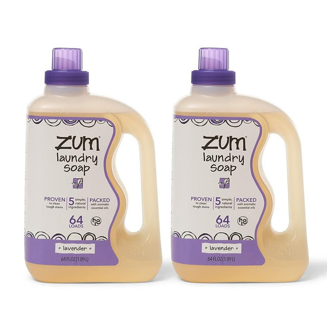 Zum Clean Laundry Soap - Lavender - 64 fl oz (Pack of 2)