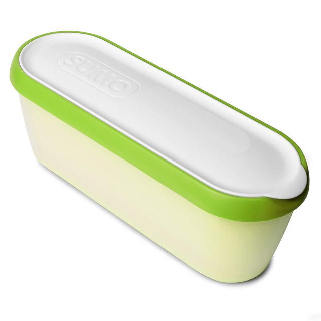 SUMO Homemade Ice Cream Containers: Insulated Tub. Dishwasher Safe. 1.5 Quart (1-Pack, Green)