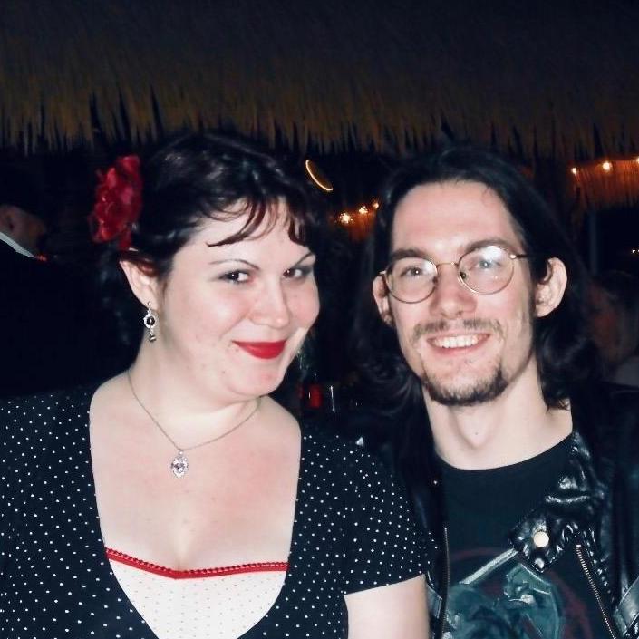 In Reading...2011? Alaina took this picture and I just realized that is the Zelda shirt he was wearing when he proposed.