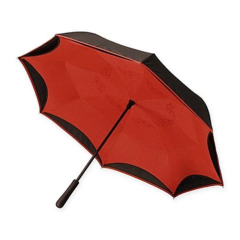 Better Brella Umbrella with Reverse Open/Close Technology in Red