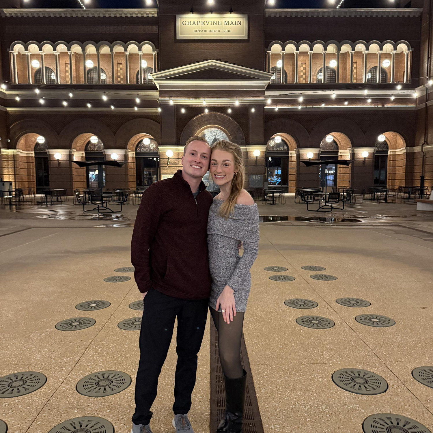 seconds before the proposal!