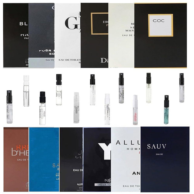 Yerinup Men’s Fragrance High End Designer Cologne Samples Set for Men Travel Size Perfume Gift Set (12PCS)