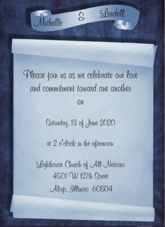 The Wedding Website of Michelle Agnew and Lendell Robinson