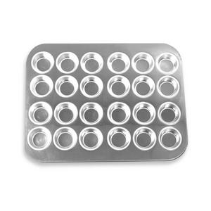 Fox Run® 24-Cup Stainless Steel Mini Muffin Pan