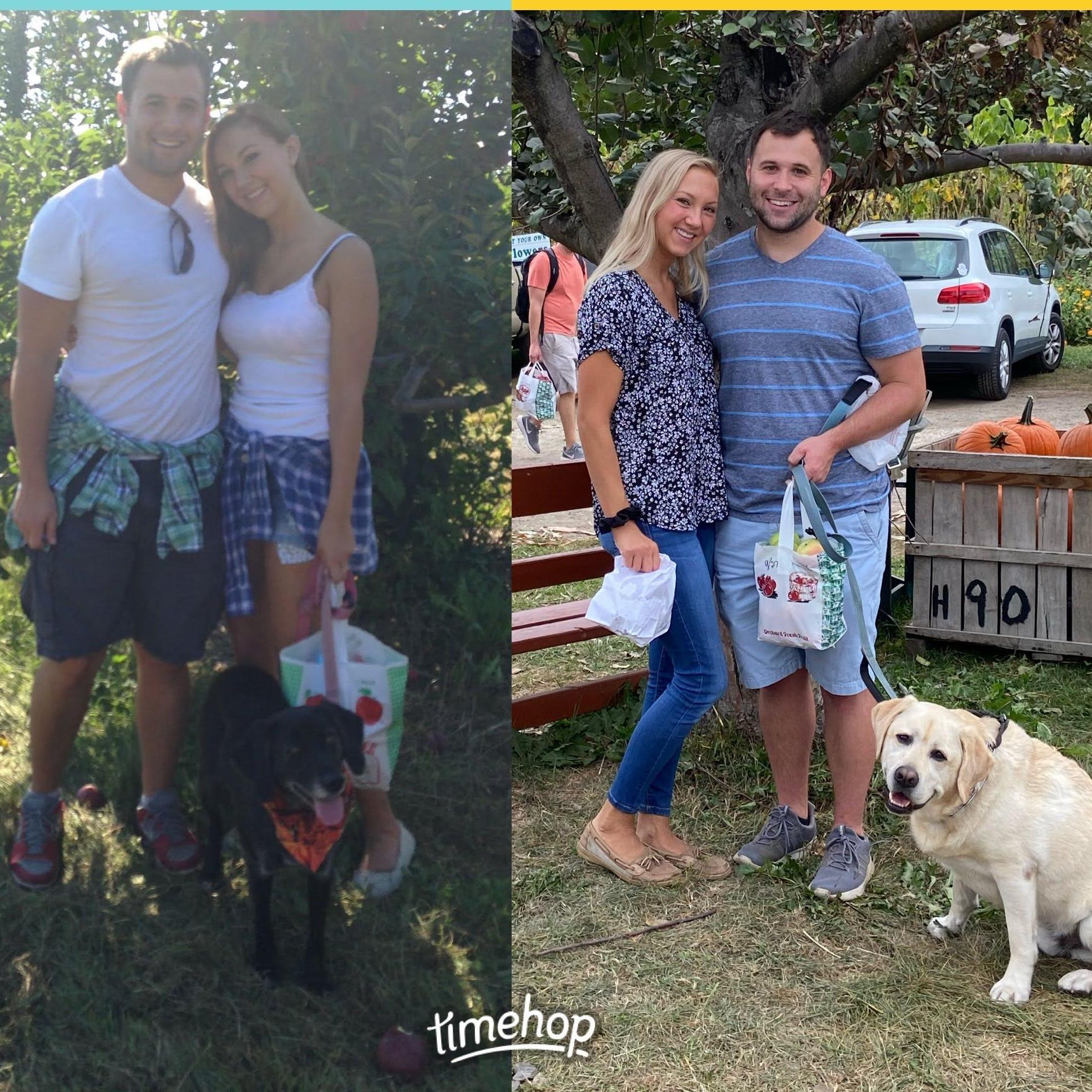 Apple picking throughout the years