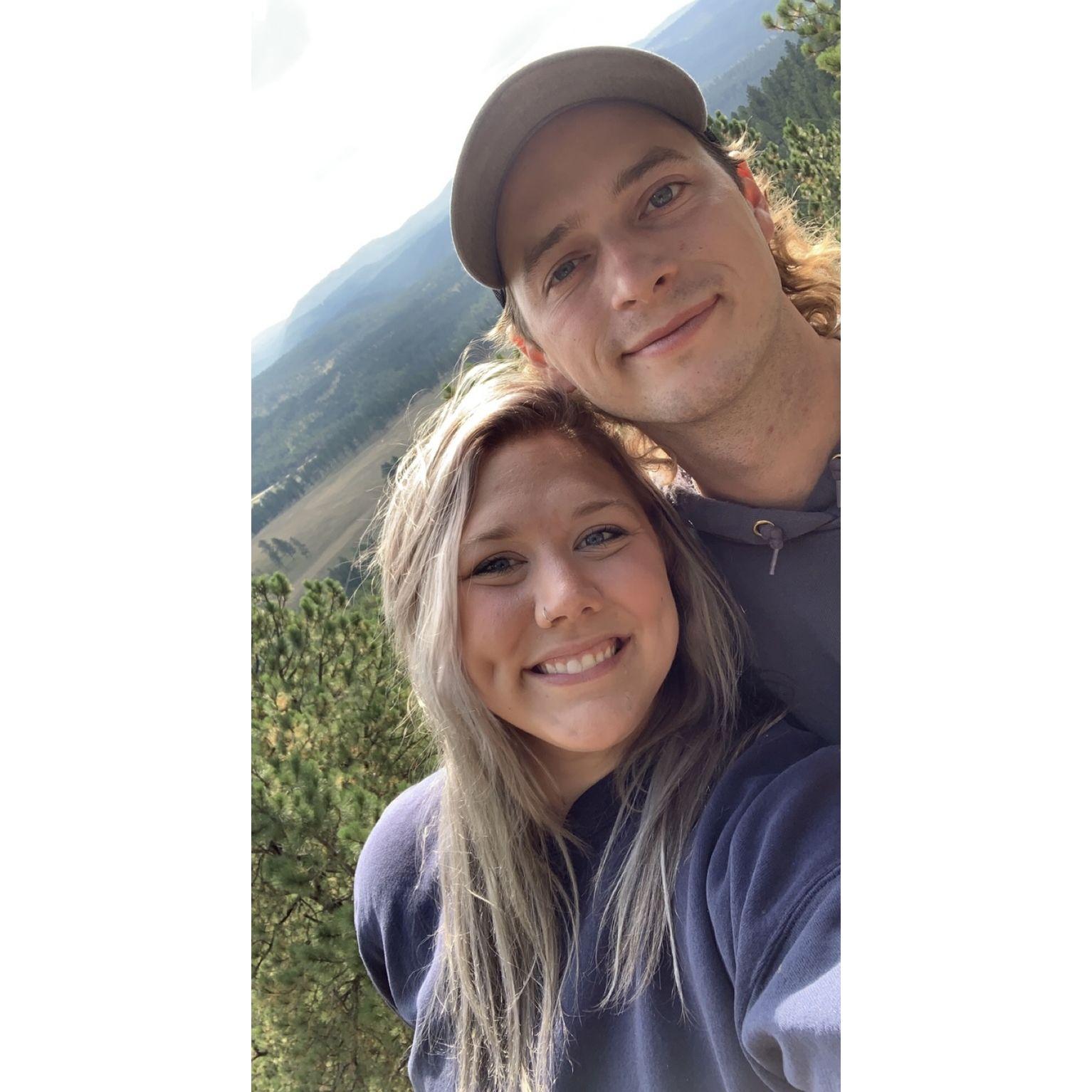 Our first "far" trip together to South Dakota!