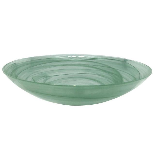 Mariposa Alabaster Serving Bowl - Green