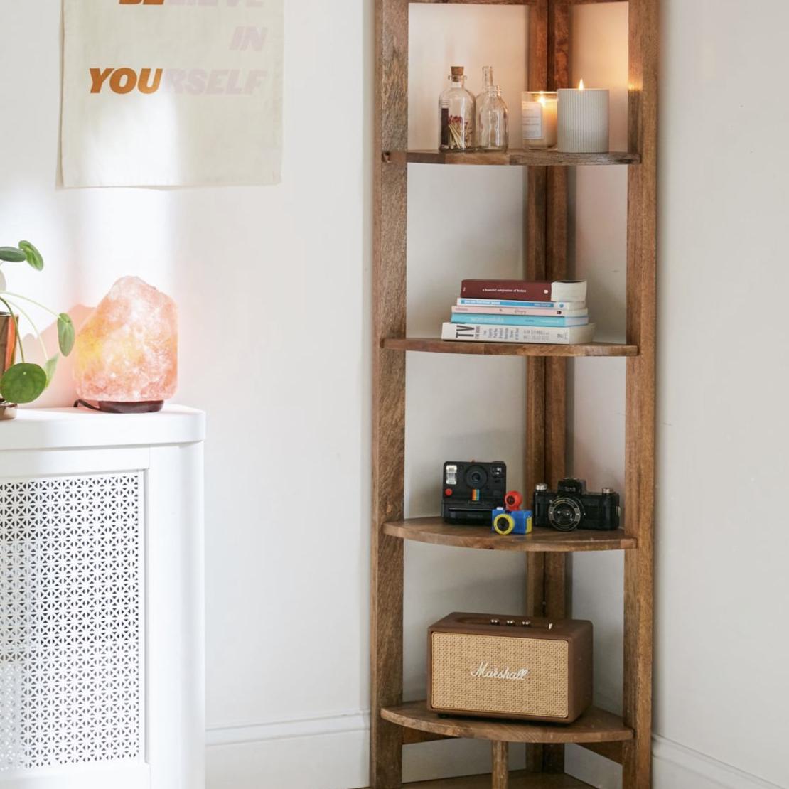 Mara Corner Bookshelf
