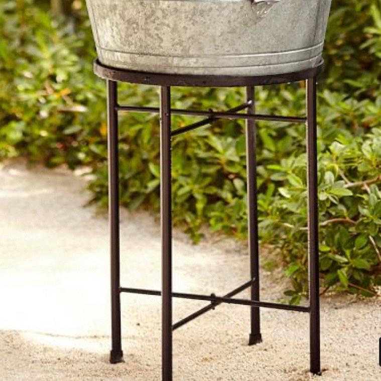 Galvanized Metal Party Stand