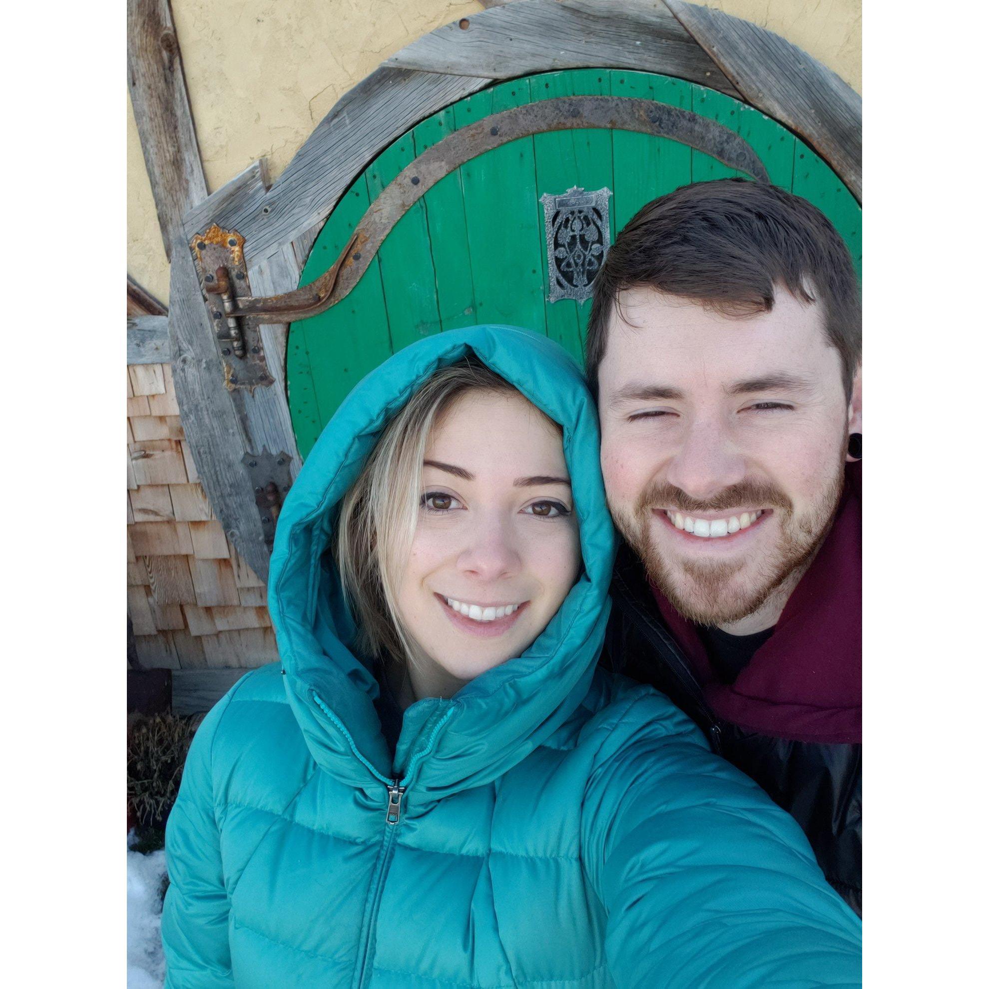 A hobbit hole we stayed in - Eastern Wa