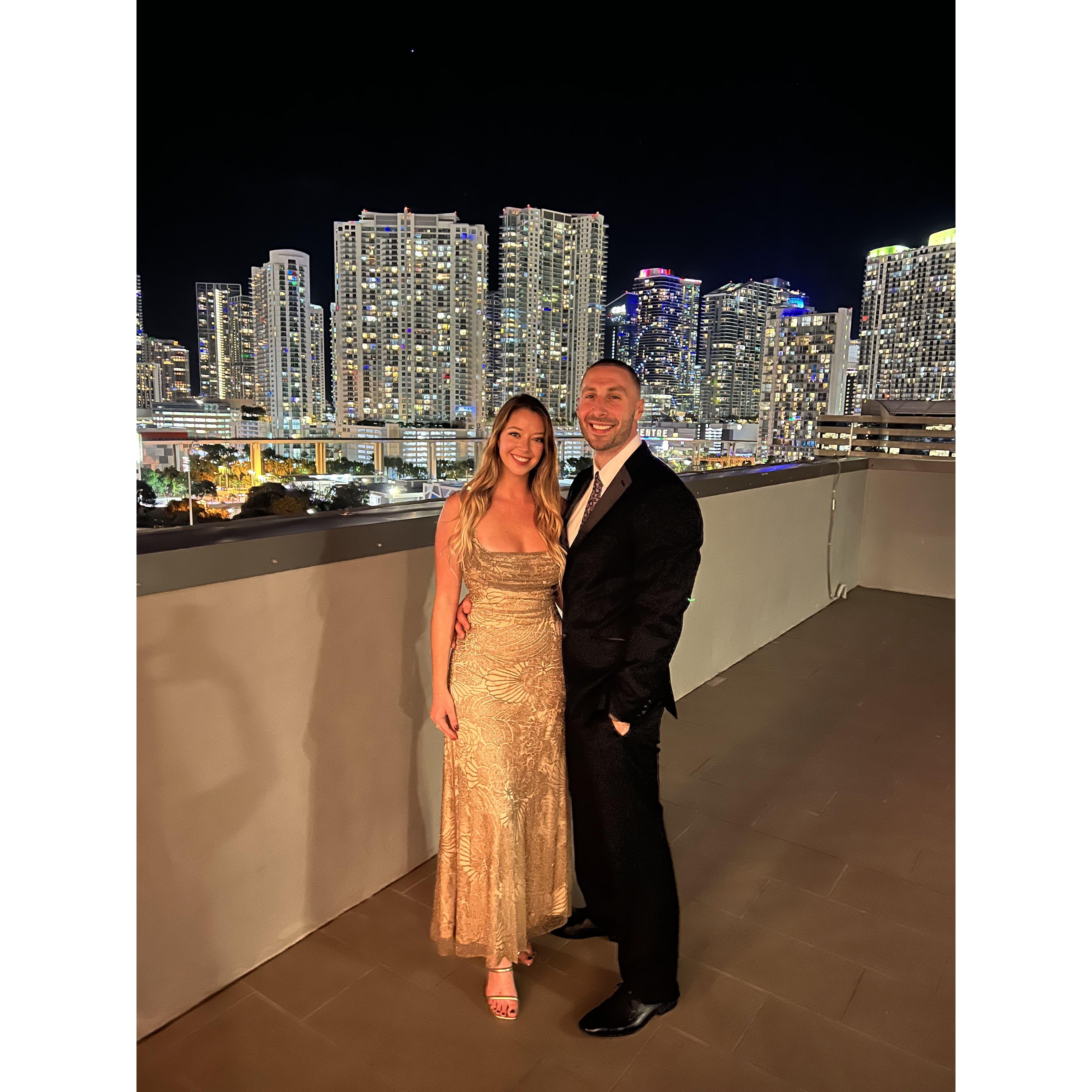 New Year's Eve in downtown Miami