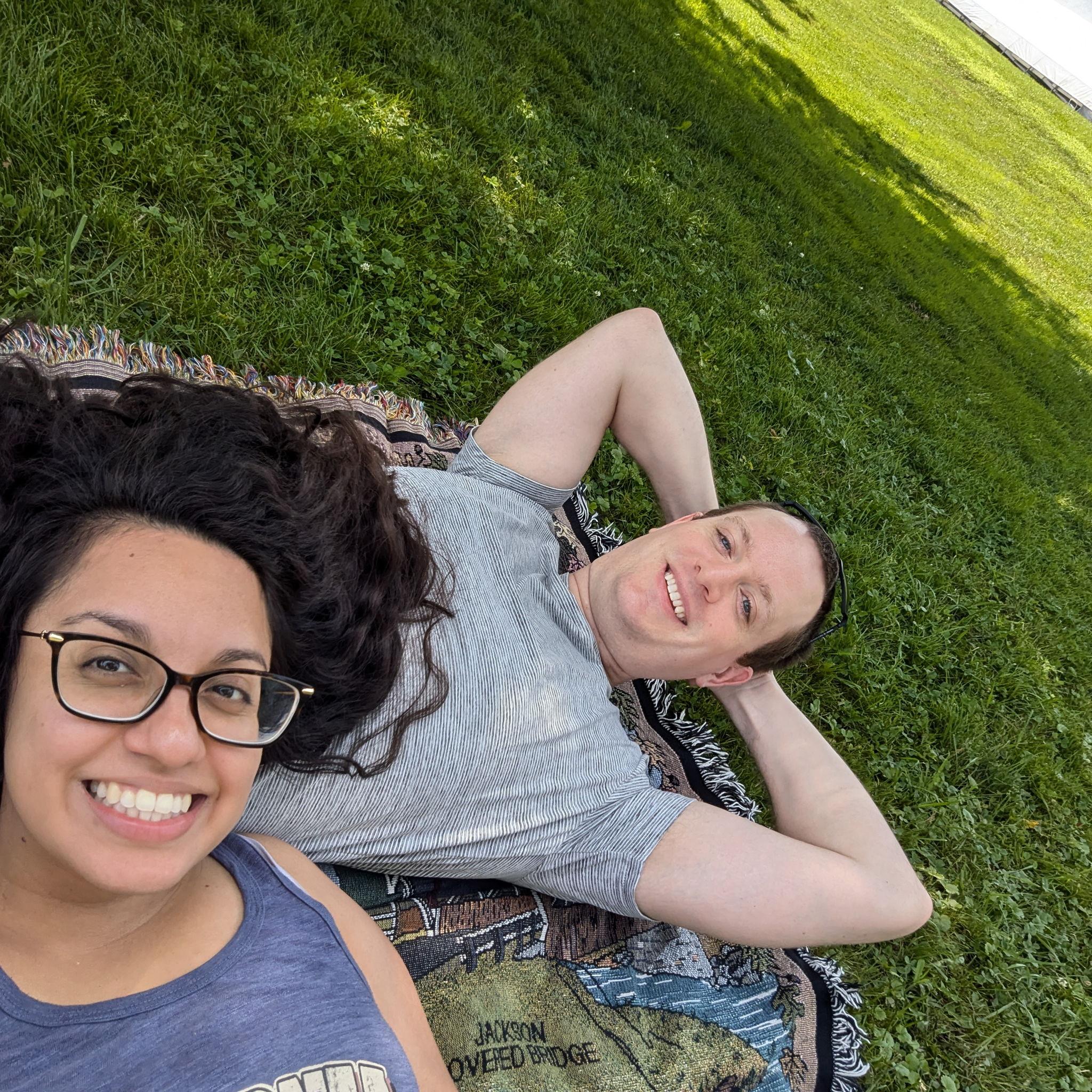 Picnic date at Cedar Circle Farm