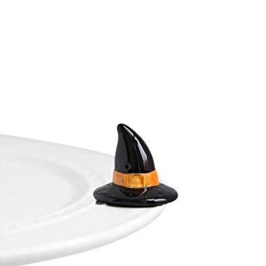 Nora Fleming Hand-Painted Mini: Witchful Thinking (Witch Hat) A68
