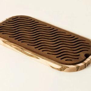 Bread Board with Crumb Tray