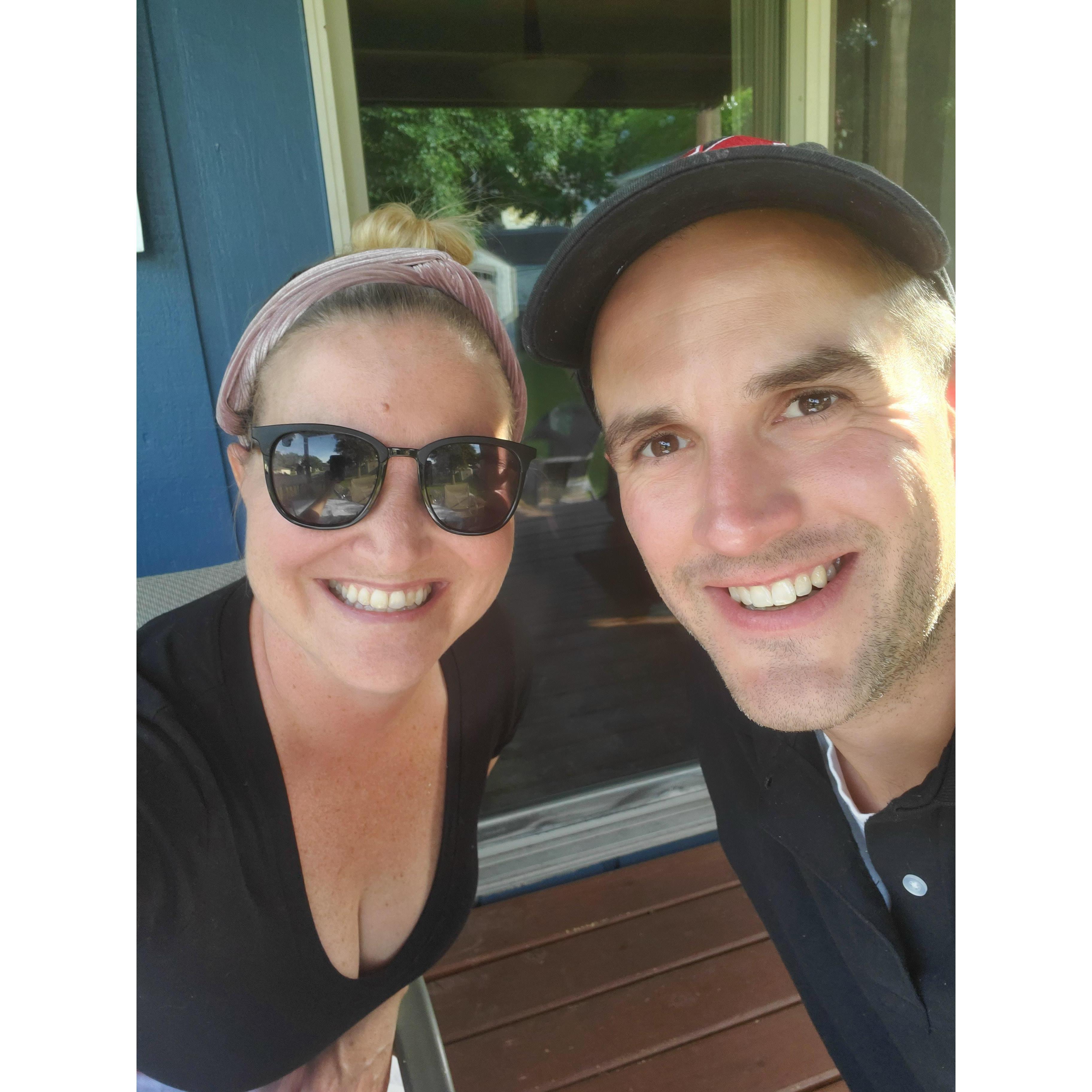 Our four year anniversary!