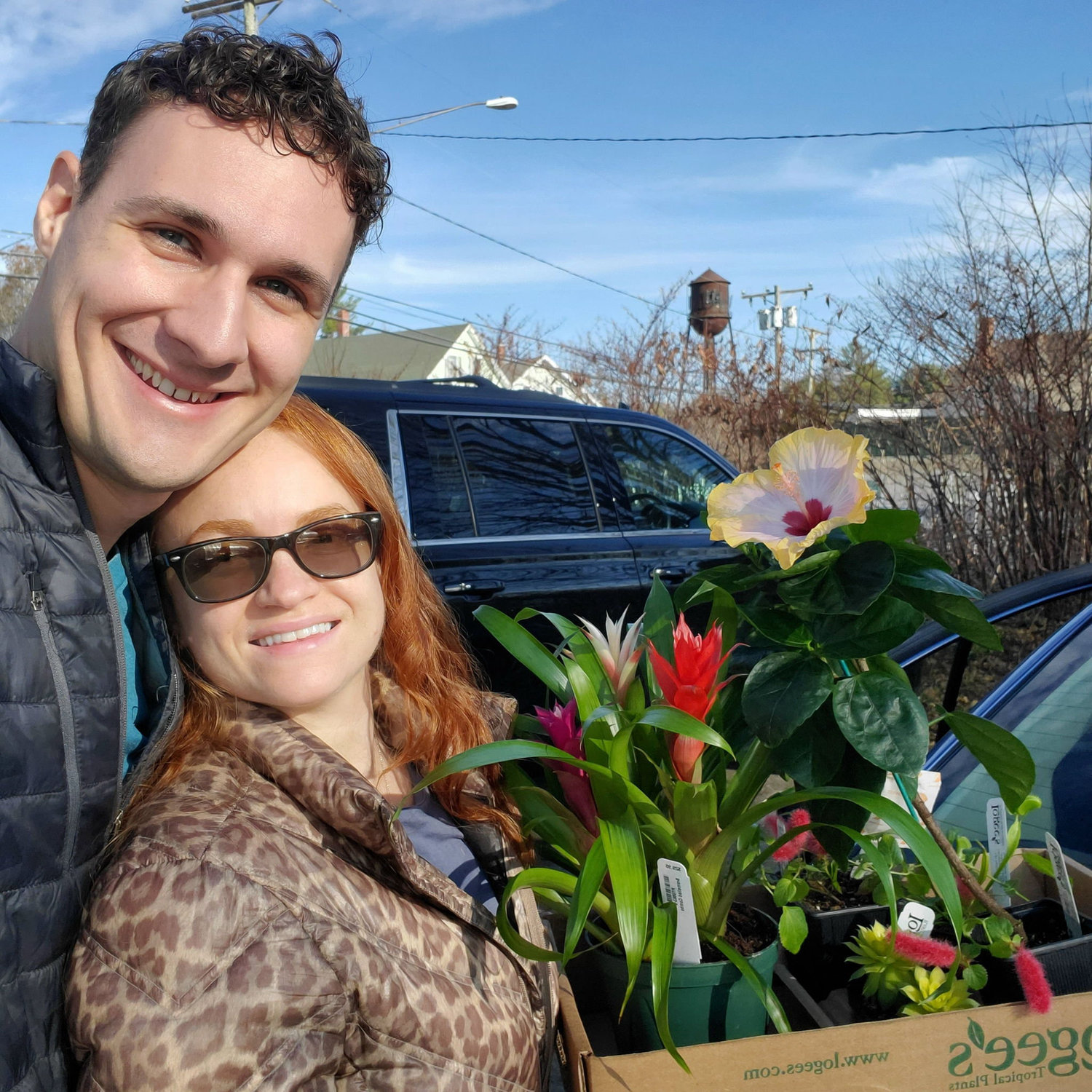 6 month anniversary flowers from Logee's greenhouse date!