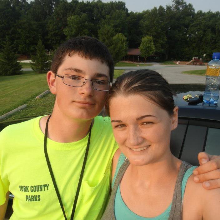 Our first picture together back in the summer 2012.