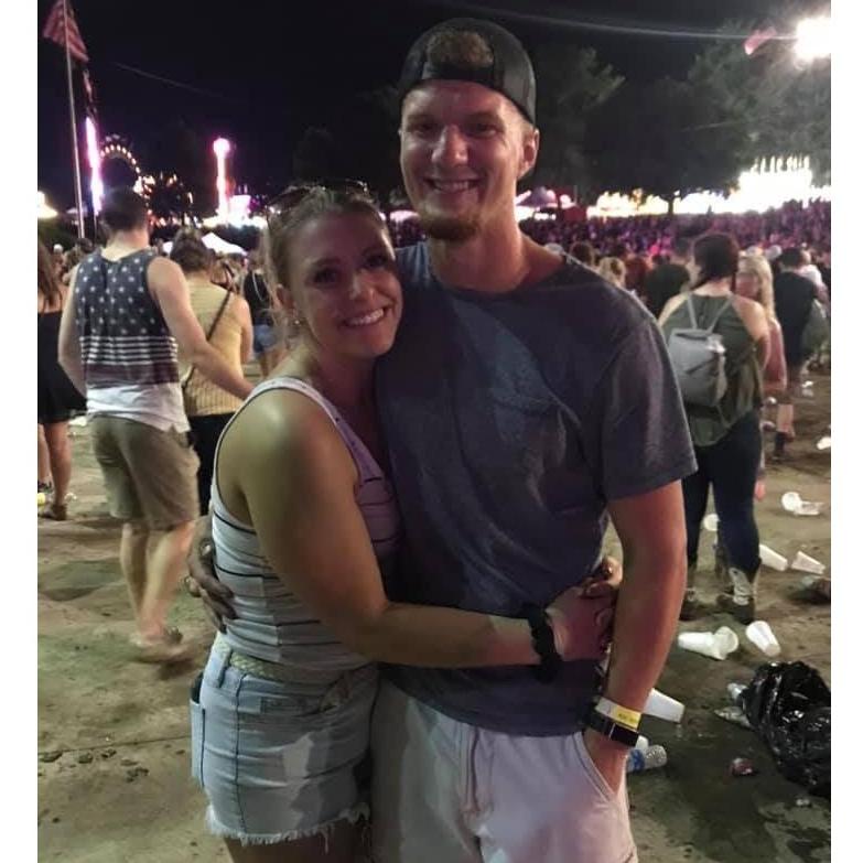 The night we got engaged!