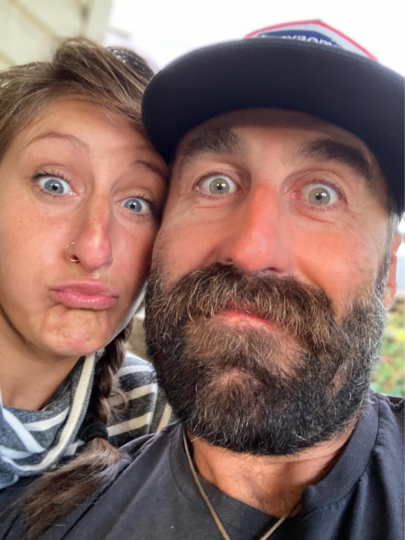 Morning after engagement!