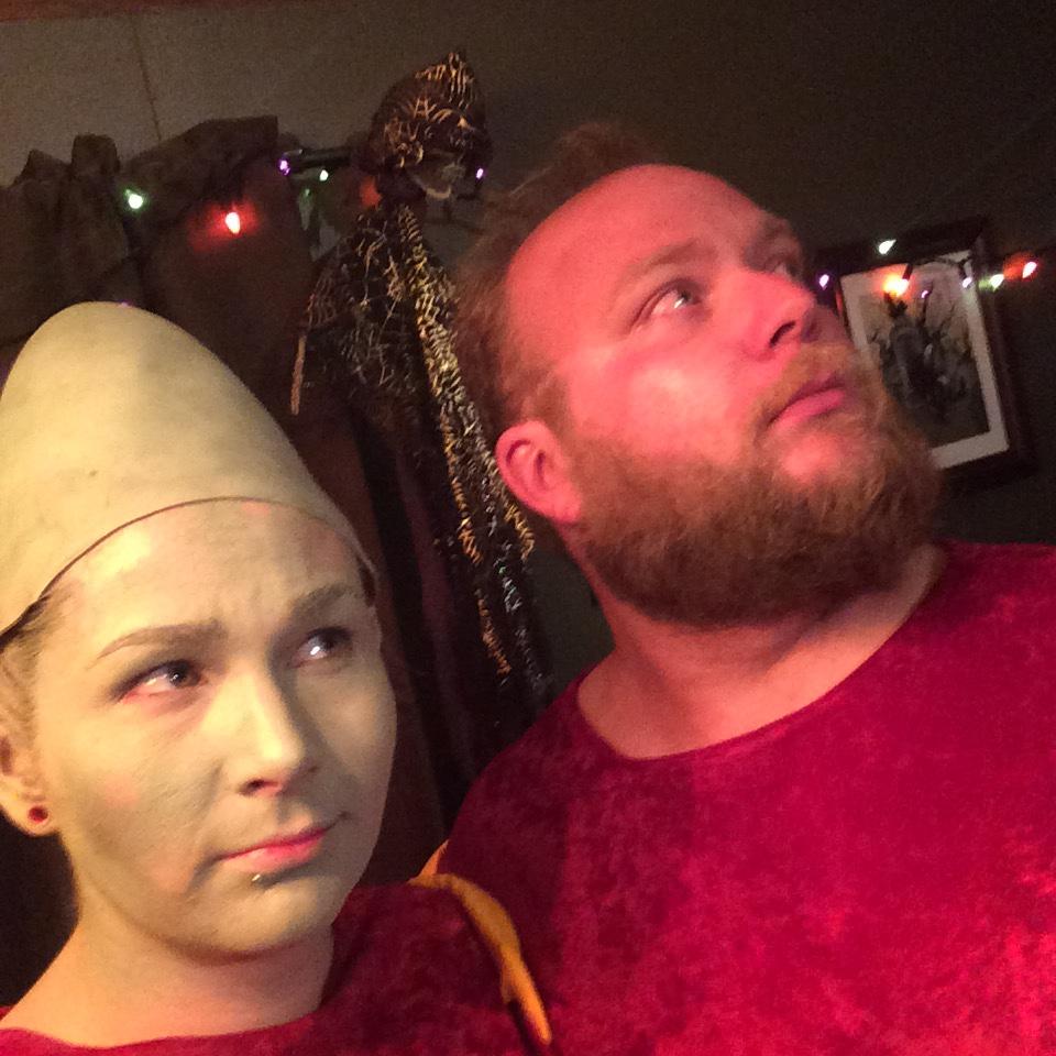 Kif and Zapp Brannigan