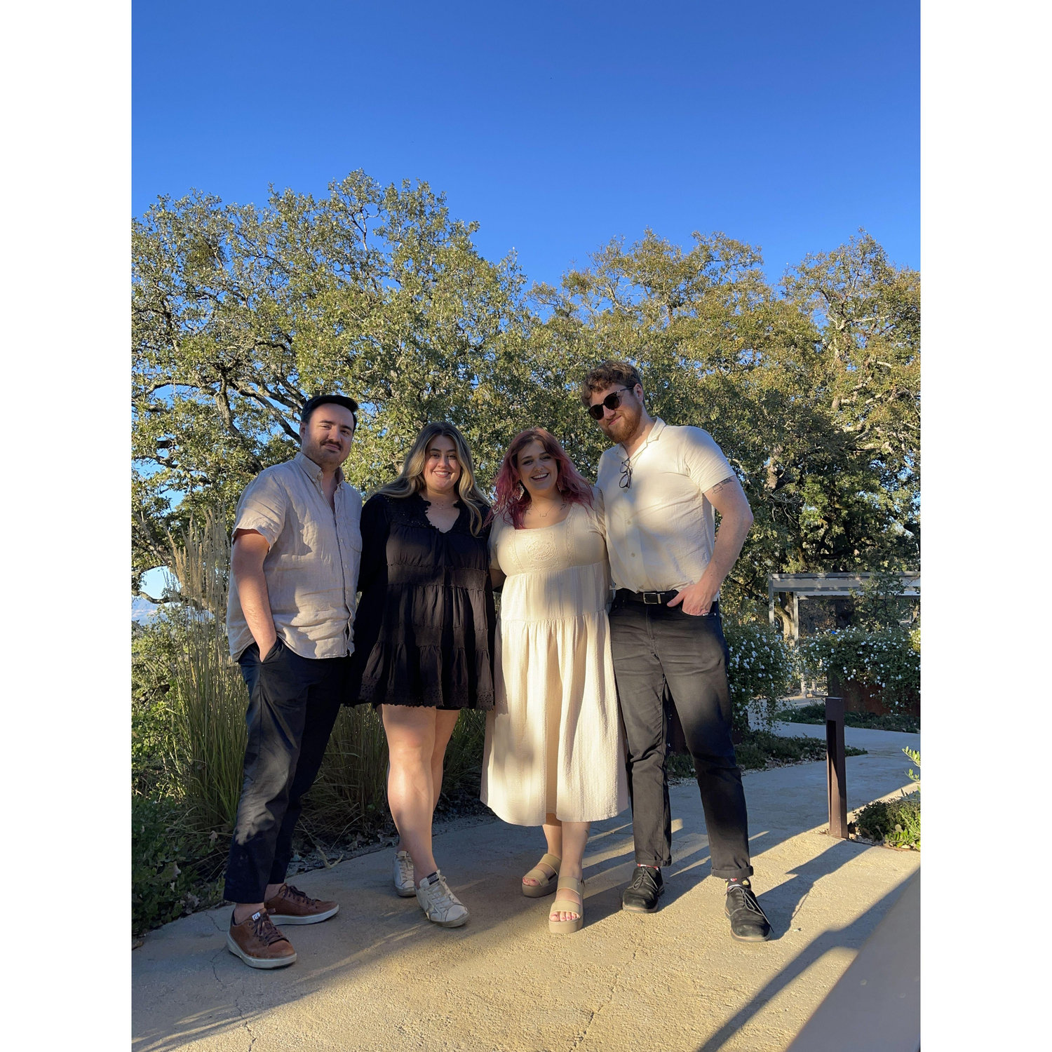 Fancy wine tasting in Sonoma County on the hottest day of the trip, courtesy of the lovely Bri & Ryan. All the Californians hid in the shade, I made the most of the sun before I returned to Scotland
