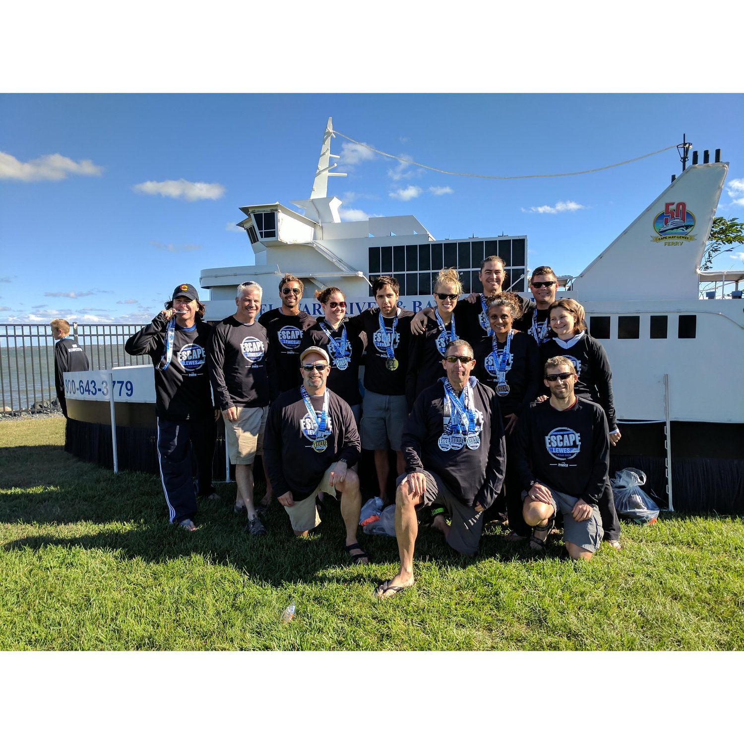 DCPR Masters Swim Team, Lewes, DE, 2017