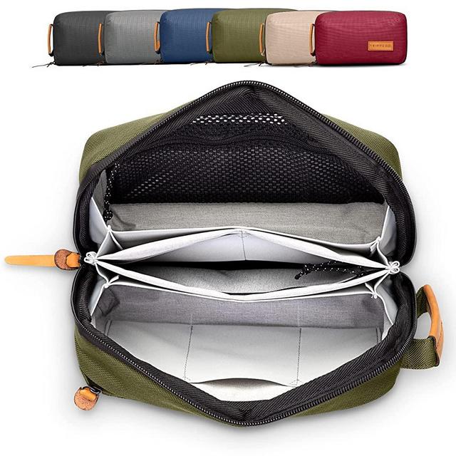 Tech Bag and Electronics Organizer Bag for Travel (Green)