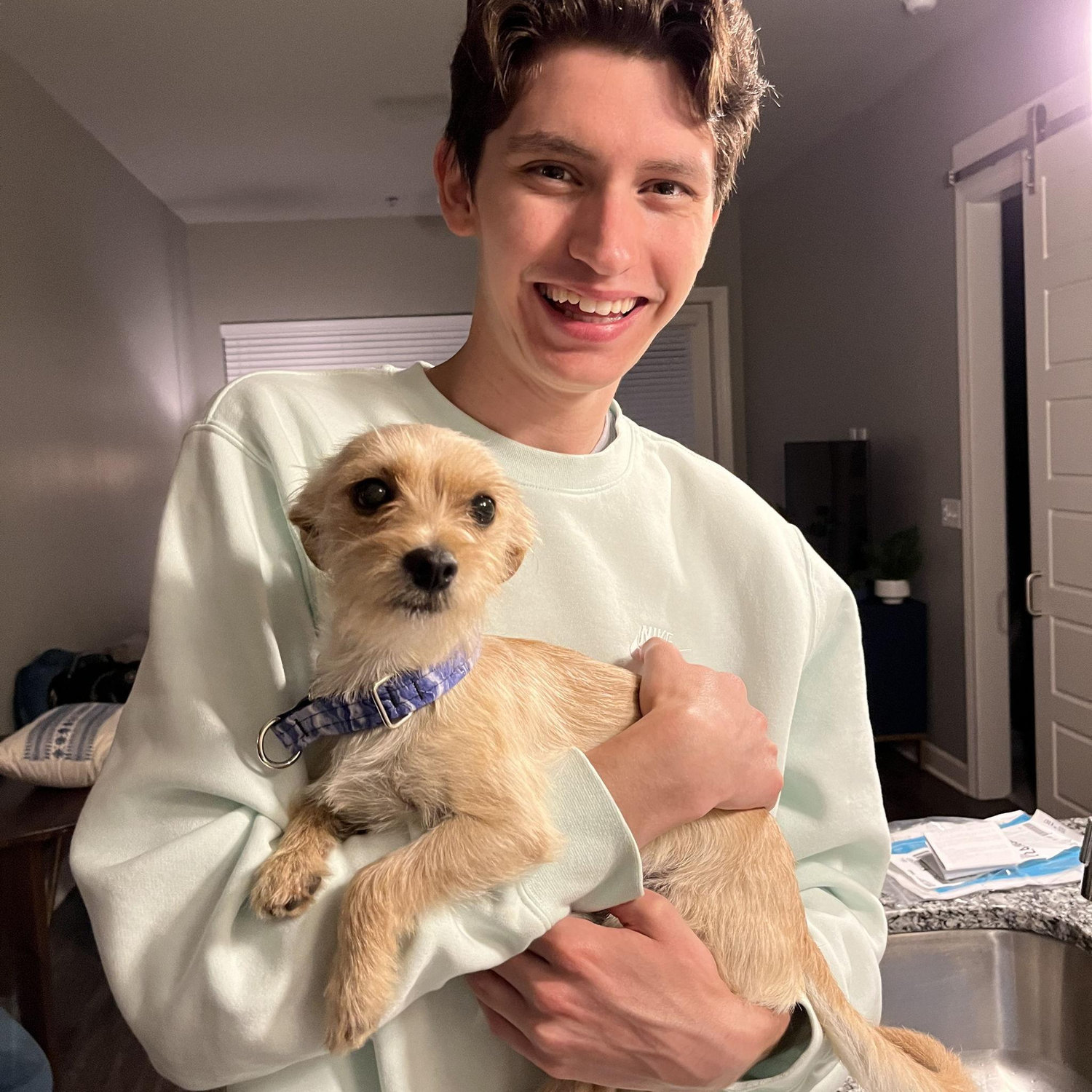 William's first time meeting Percy.