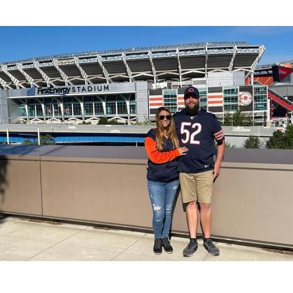 FirstEnergy Stadium in Ohio! Away Bears game!