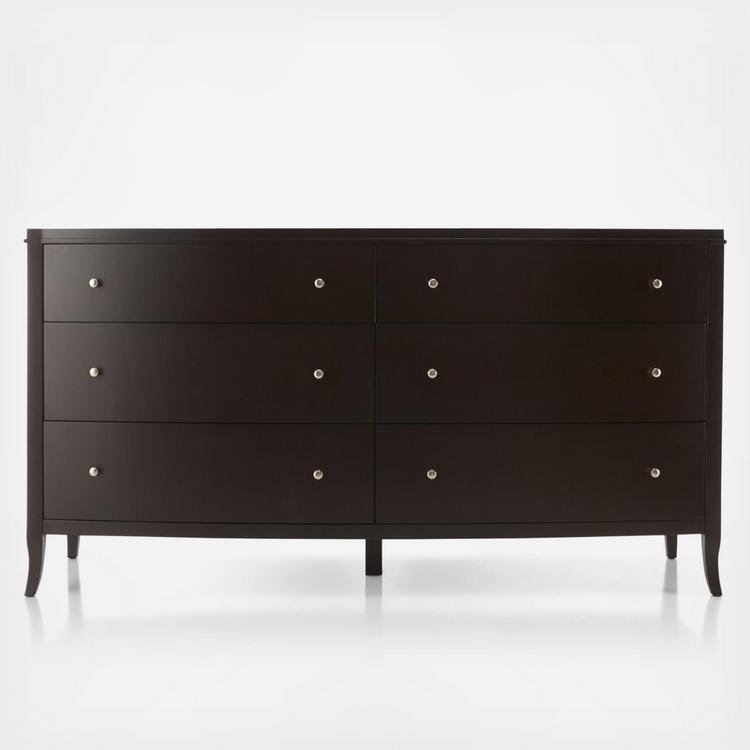 Crate And Barrel Colette 6 Drawer Dresser Zola