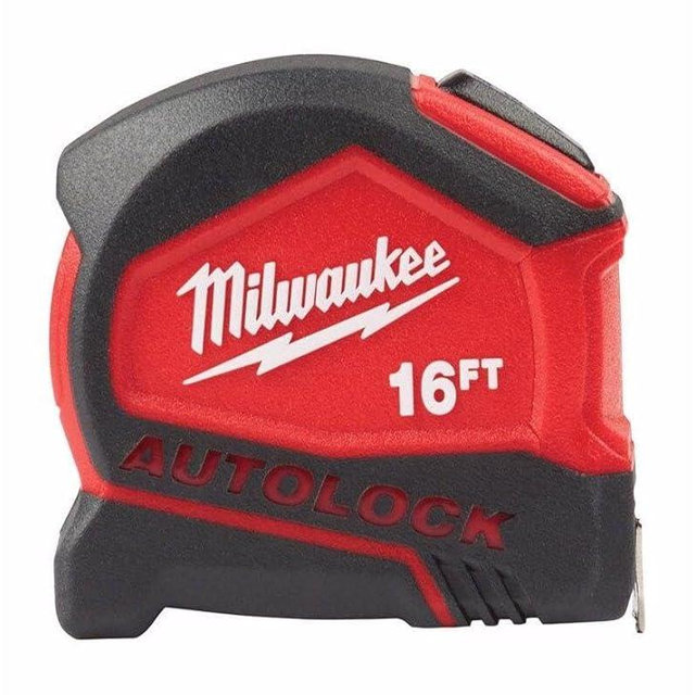 Milwaukee measure tape TAPE MEASURE AUTOLOCK 16FT