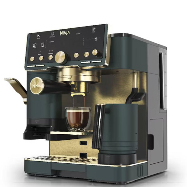 Ninja Luxe™ Café Pro 4-in-1 Espresso, Coffee, Cold Brew & Hot Water Emerald & Gold