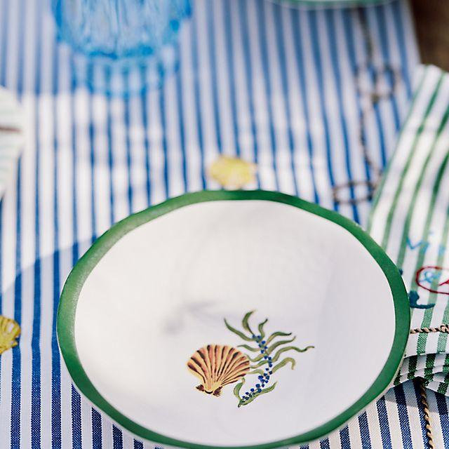 Nathalie Lete By the Sea Melamine Bowl