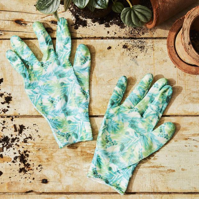 Floral Printed Gardening Gloves